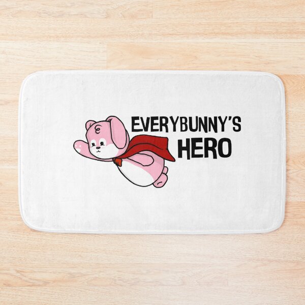 Item preview, Everybunny's Hero (Pink x White) designed and sold by the-krisney-way.