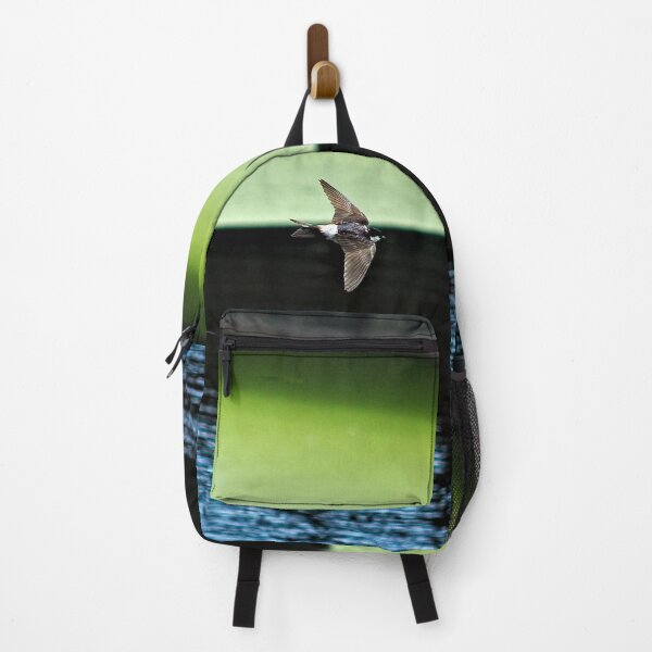 Item preview, Swallow Flying Across Lake Bird Wildlife Spring designed and sold by Anna Lemos.