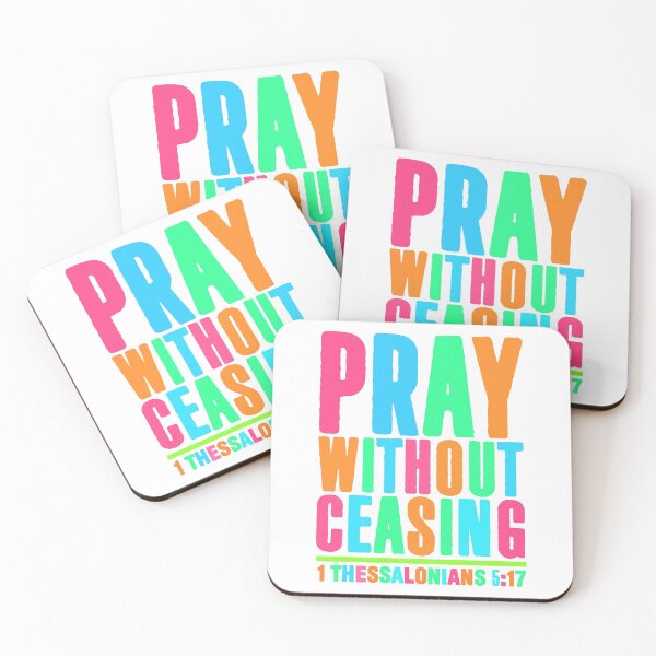 Item preview, 1 Thessalonians 5:17 designed and sold by plushism.