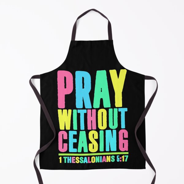 Item preview, 1 Thessalonians 5:17 Pray Without Ceasing designed and sold by plushism.
