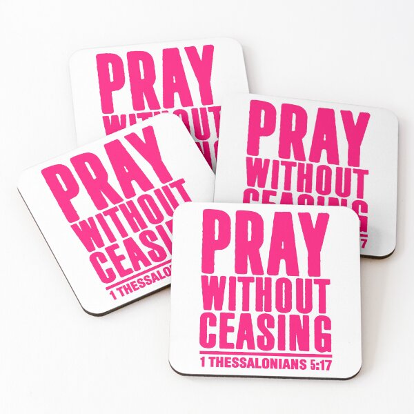 Item preview, 1 Thessalonians 5:17 designed and sold by plushism.