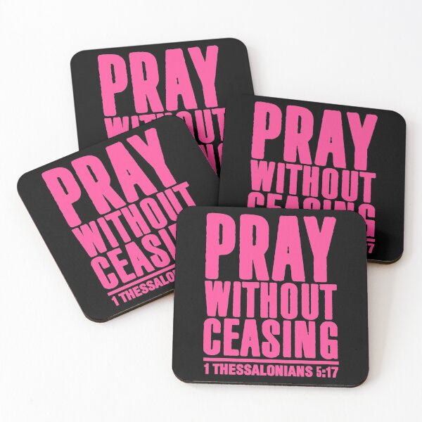 Item preview, 1 Thessalonians 5:17 designed and sold by plushism.