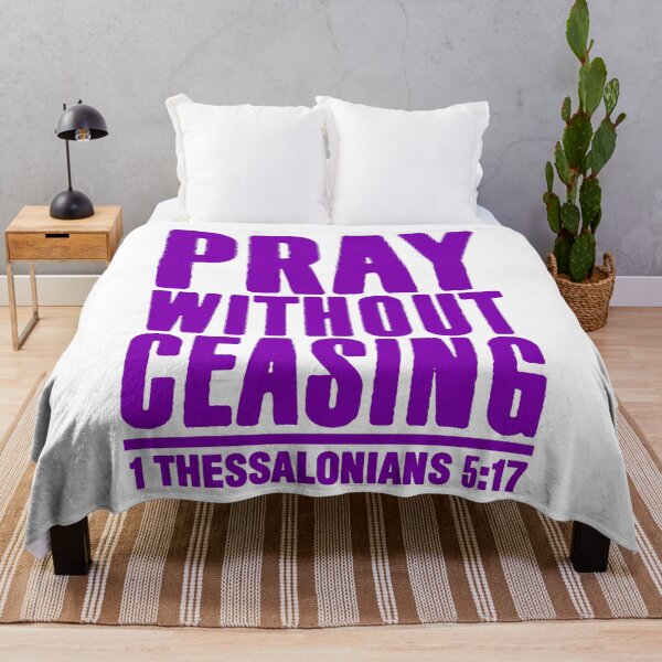 Item preview, 1 Thessalonians 5:17 designed and sold by plushism.