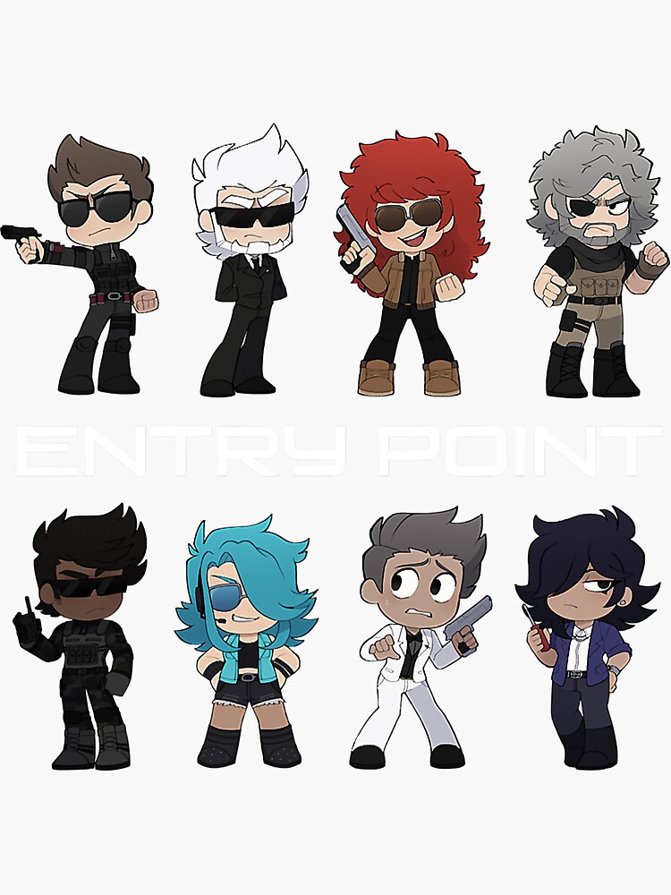 "Entry Point" Sticker for Sale by alfredaschoen Redbubble