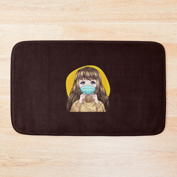 Item preview, anime girl wear masker designed and sold by NASSIMBL.