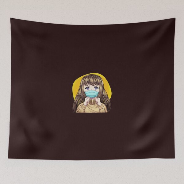 Item preview, anime girl wear masker designed and sold by NASSIMBL.