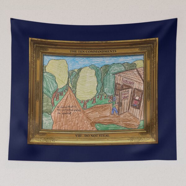 Item preview, 10 Commandments: (VIII) DO NOT STEAL designed and sold by SAMGordonART.