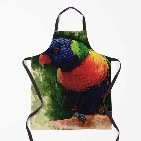 Item preview, Rainbow Lorikeet designed and sold by WallAndAll.