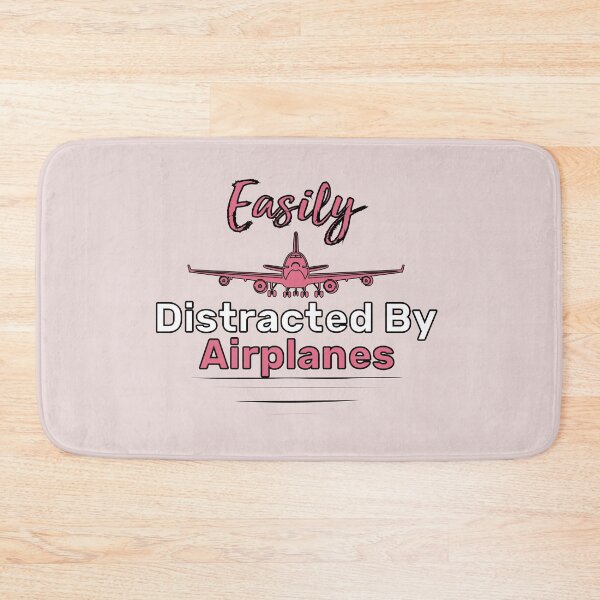 Item preview, Easily distracted by airplanes: Funny airplanes lovers design for men, women ,girls and boys. designed and sold by Otmaneshop.