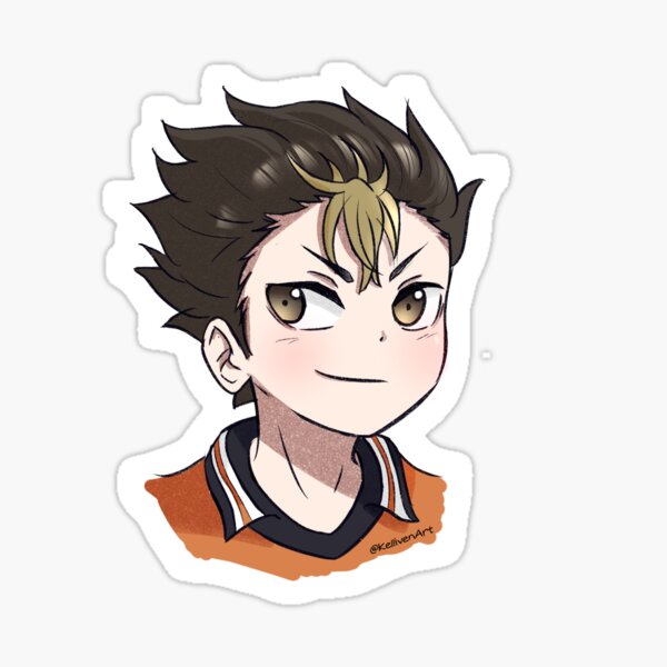 Haikyuu Nishinoya Sticker By Mrplume Redbubble