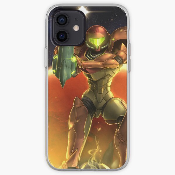 Metroid 30th Anniversary - Samus Aran iPhone Soft Case