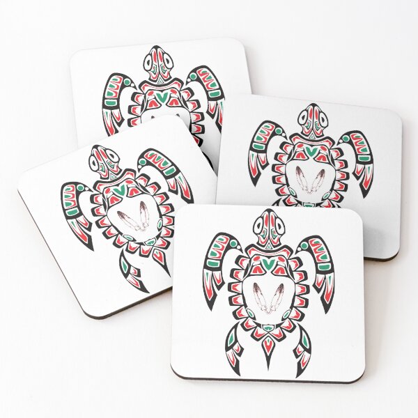 Item preview, indigenous turtle designed and sold by Anna-Maria White.