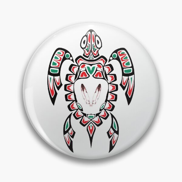 Item preview, indigenous turtle designed and sold by Anna-Maria White.