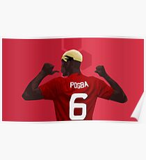 Paul Pogba - Manchester United Poster