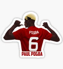 Pegatina Paul Pogba - Manchester United