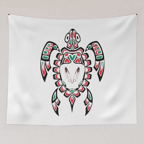 Item preview, indigenous turtle designed and sold by Anna-Maria White.