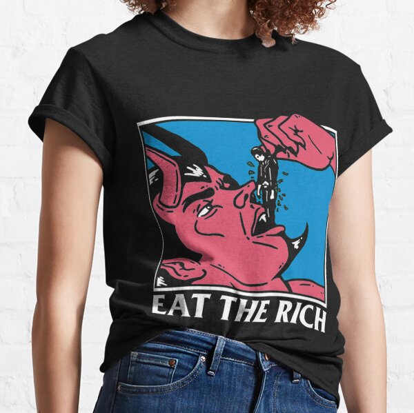 Ay Fingers Duke Eat The Rich · Cropped T-Shirt Medium