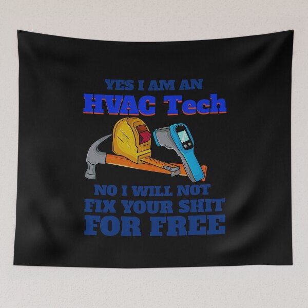 Item preview, HVAC Tech Will Not Fix For Free Technician Tools designed and sold by tarek25.