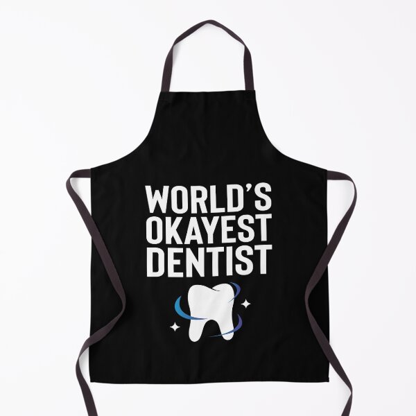 Item preview, World's Okayest Dentist - Doctor Gift Idea designed and sold by Silver Medal.