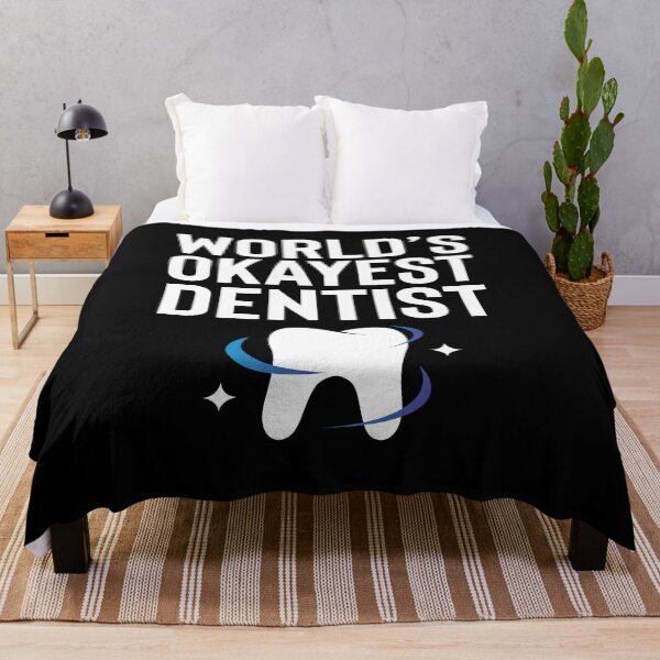 Item preview, World's Okayest Dentist - Doctor Gift Idea designed and sold by Silver Medal.