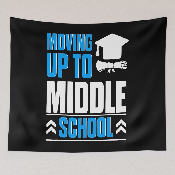 Item preview, Moving Up To Middle School Elementary School Graduation designed and sold by BegayStore.