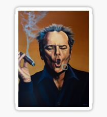 Jack Nicholson Painting Sticker