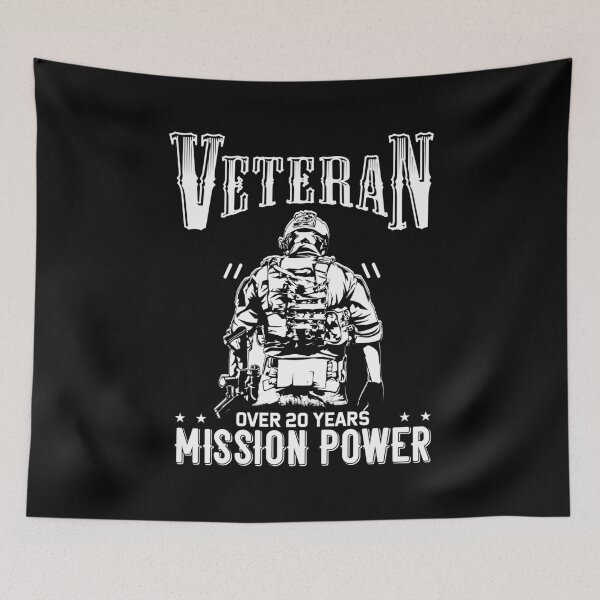 Item preview, Veteran Mission Power - Retired Veteran designed and sold by Silver Medal.