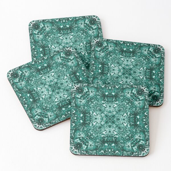 Item preview,  Symmetry with water drops in green designed and sold by Psilographics.