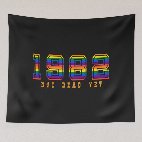 Item preview, Funnytee T-Shirt1983 NOT DEAD YET designed and sold by ChestMolly.
