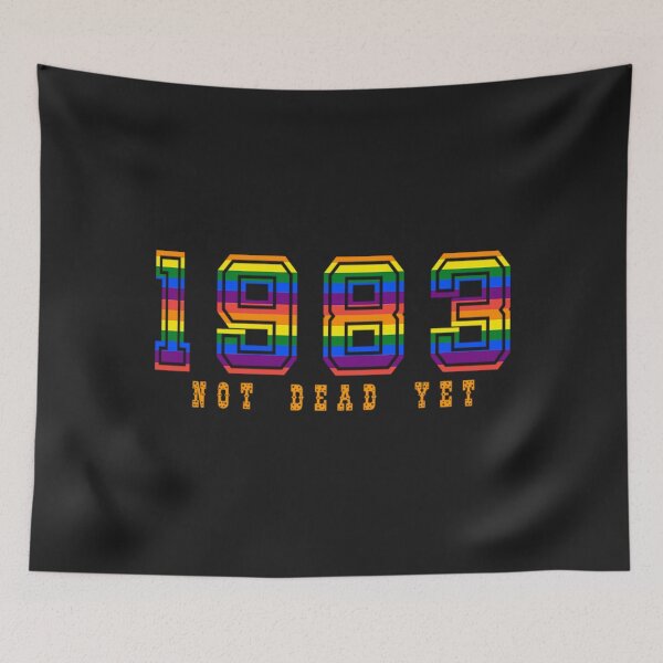 Item preview, Funnytee T-Shirt1984 NOT DEAD YET  designed and sold by ChestMolly.