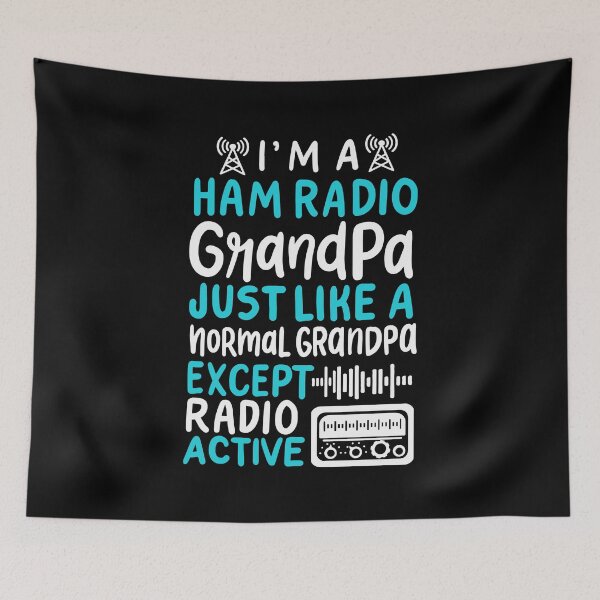 Item preview, Ham Radio Operator Grandpa Grandad Channel Just Like a normal grandpa except radio active designed and sold by tarek25.