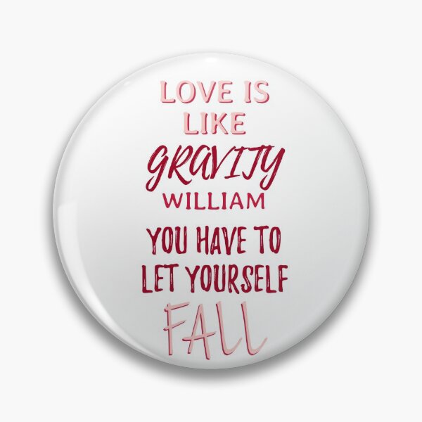 Item preview, Love is Like Gravity - Murdoch Mysteries designed and sold by CashewCos.