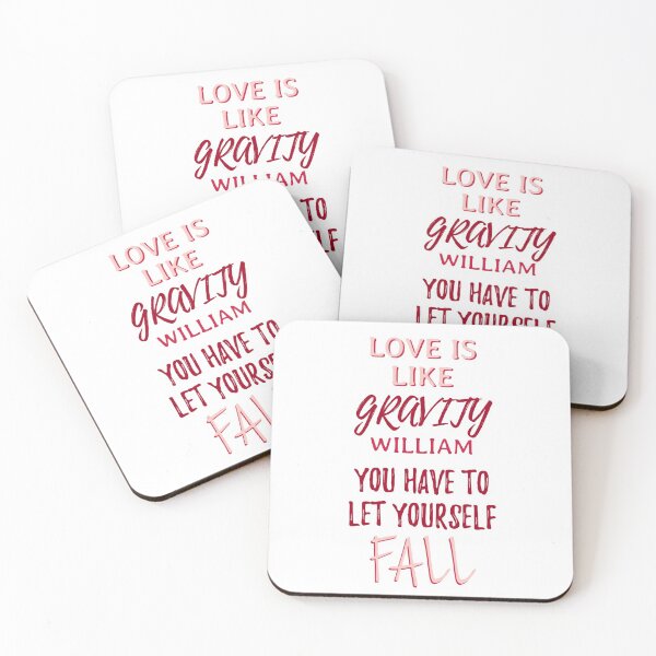 Item preview, Love is Like Gravity - Murdoch Mysteries designed and sold by CashewCos.