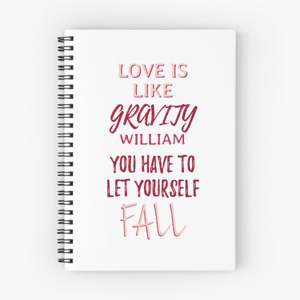 Item preview, Love is Like Gravity - Murdoch Mysteries designed and sold by CashewCos.