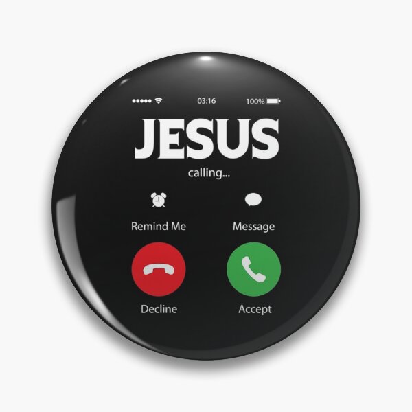 Item preview, Jesus T-ShirtJesus calling designed and sold by ChestMolly.