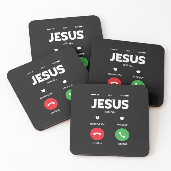 Item preview, Jesus T-ShirtJesus calling designed and sold by ChestMolly.