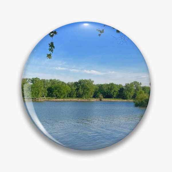 Item preview, Scenic river view in spring designed and sold by JuliVogel.