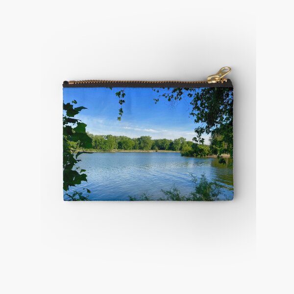 Item preview, Scenic river view in spring designed and sold by JuliVogel.