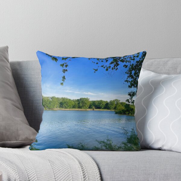 Item preview, Scenic river view in spring designed and sold by JuliVogel.