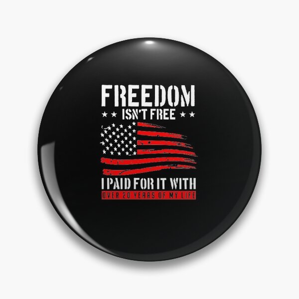 Item preview, Veteran - Freedom isn't free designed and sold by Silver Medal.