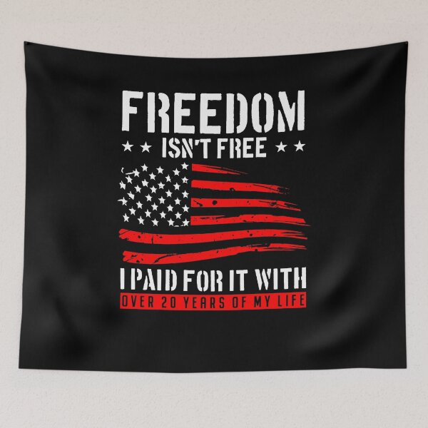 Item preview, Veteran - Freedom isn't free designed and sold by Silver Medal.