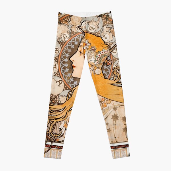 Women Alphons Mucha 3D Graphic Print Skinny Stretchy Yoga Pants Leggings Women Alphons Mucha 3D Graphic Print Skinny Stretchy Yoga Pants Leggings