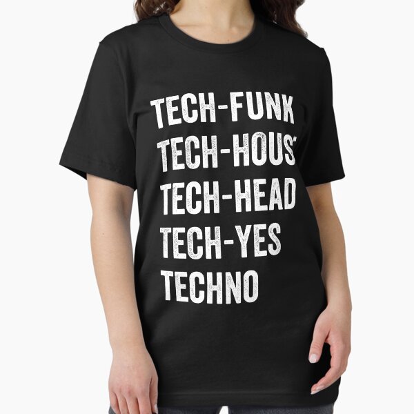 Item preview, Tech-Yes Techno designed and sold by ProjecTees.