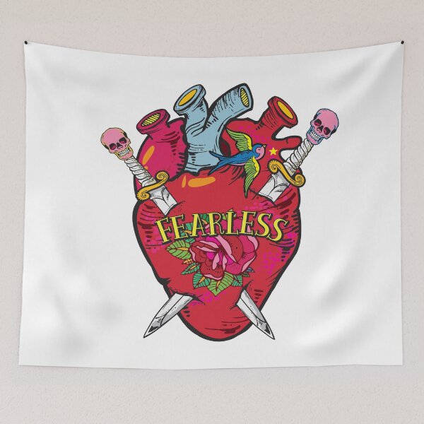 Item preview, heart theme, fearless designed and sold by Ultramarine92.