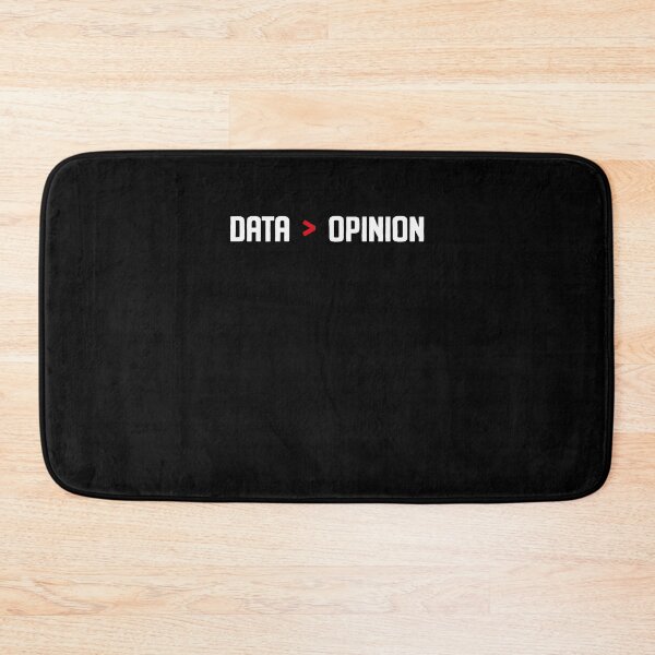 Item preview, Data Scientist - Data vs Opinion designed and sold by Silver Medal.