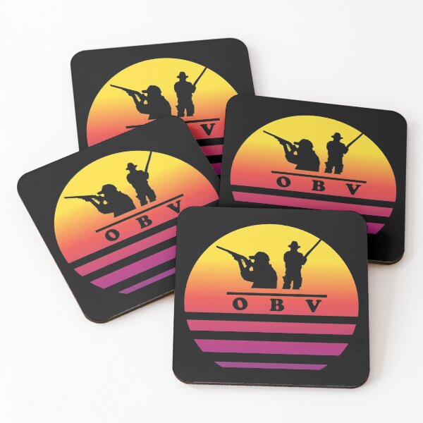 Item preview, OBV - Retro Sunset Hunter-Fisherman 2 designed and sold by vb66.