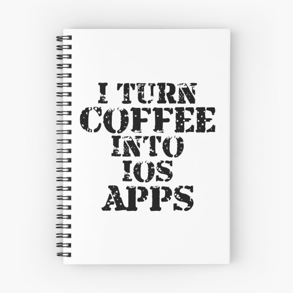 Item preview, I Turn Coffee Into Ios Apps designed and sold by Artnight.