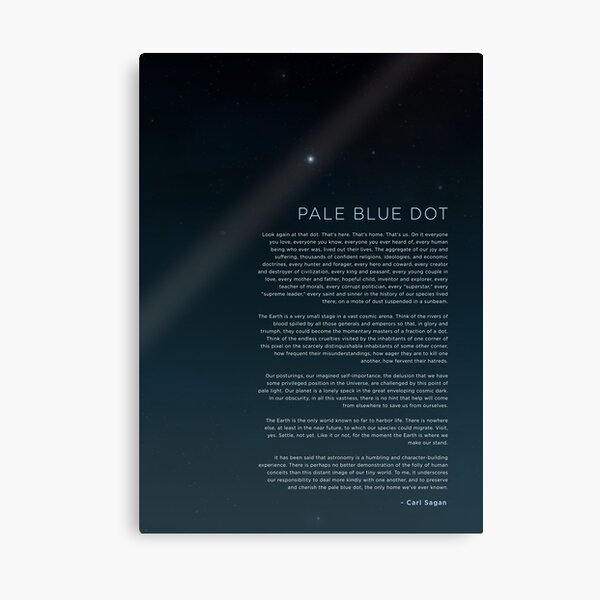 Item preview, Pale Blue Dot Speech - Carl Sagan designed and sold by BrianSmith84.