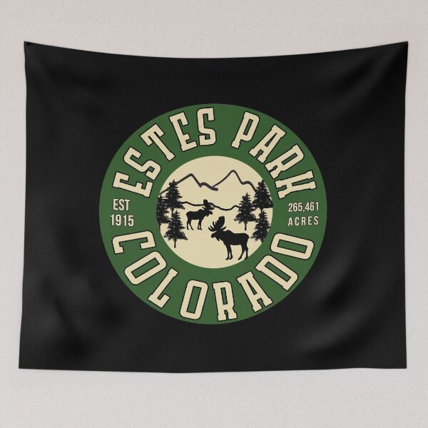 Item preview, Estes Park Colorado Rocky Mountain National designed and sold by RomeoSketches.