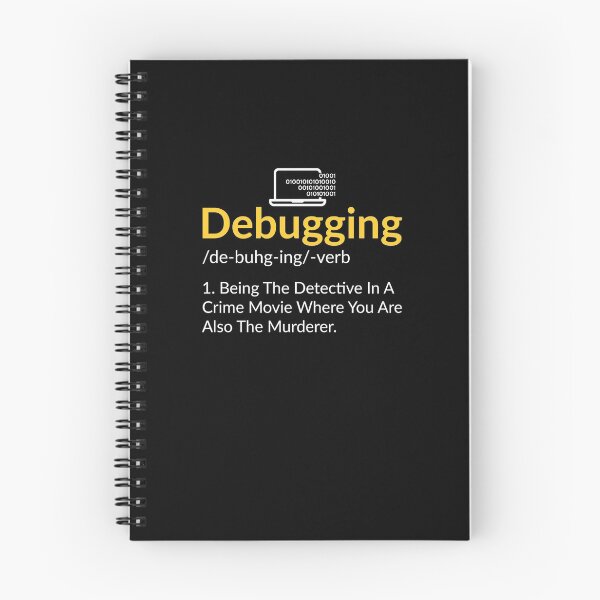 Item preview, Software Developer Debugging Funny Quote designed and sold by Silver Medal.